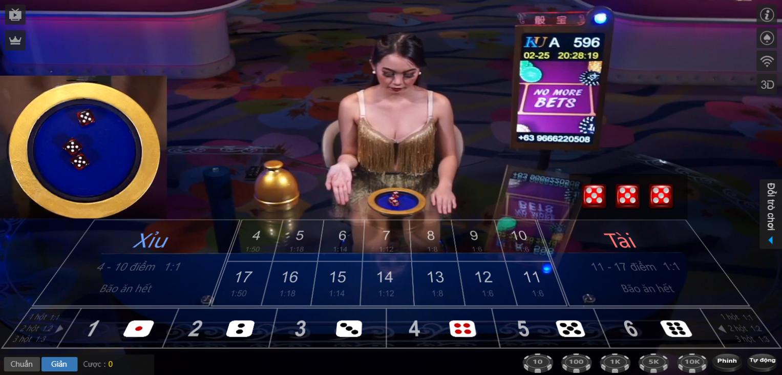 Lựa chọn cửa tài xỉu phù hợp tại Kubet